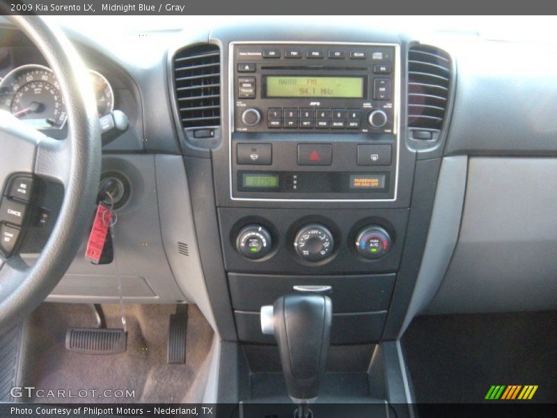 Midnight Blue / Gray 2009 Kia Sorento LX