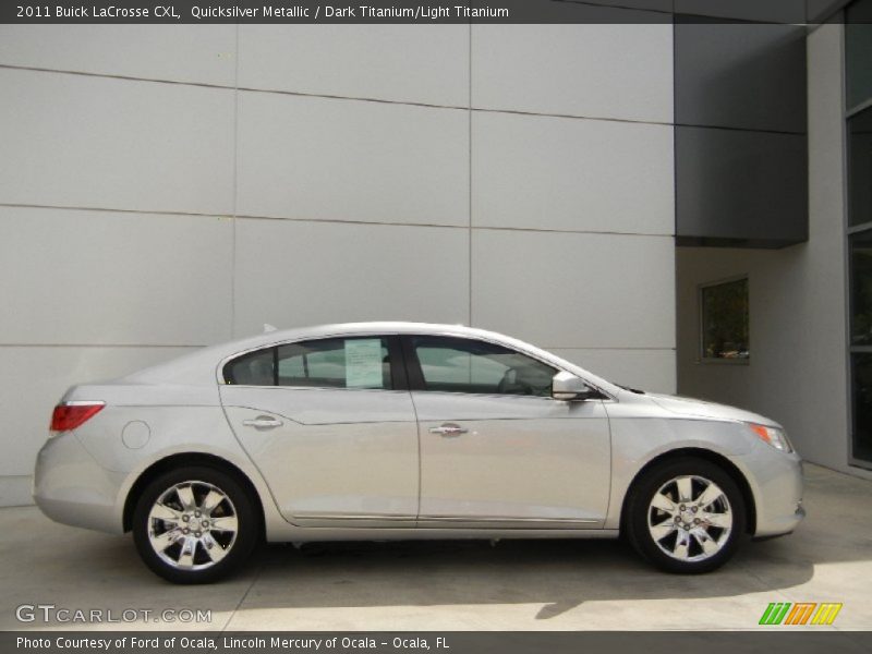 Quicksilver Metallic / Dark Titanium/Light Titanium 2011 Buick LaCrosse CXL