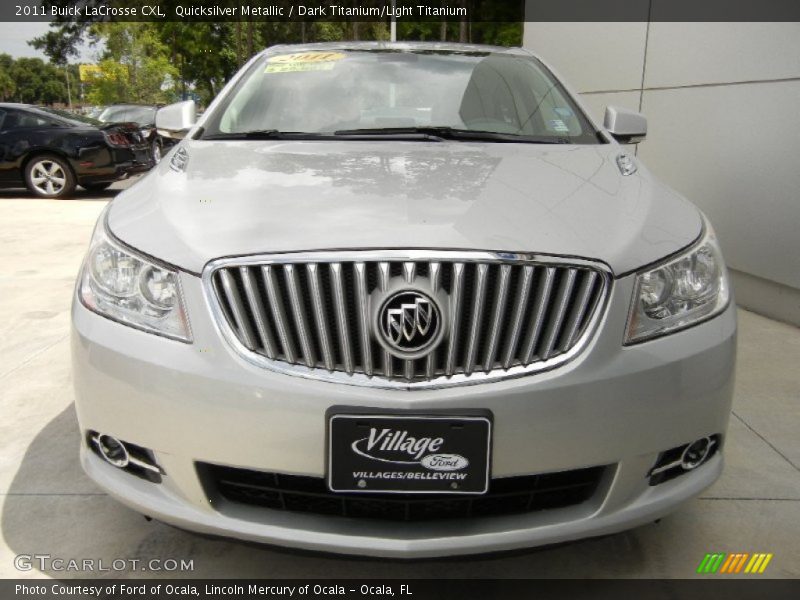 Quicksilver Metallic / Dark Titanium/Light Titanium 2011 Buick LaCrosse CXL