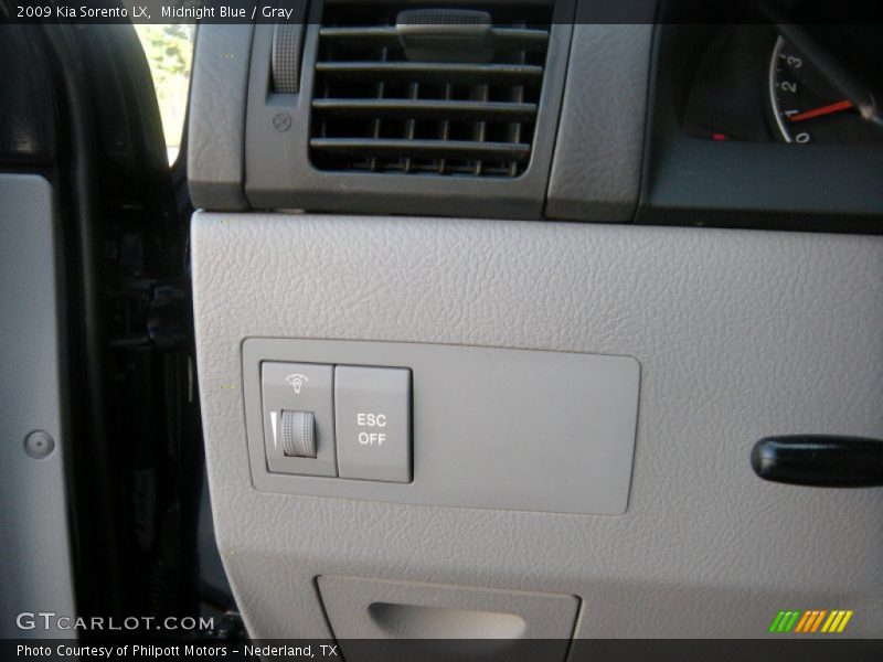 Midnight Blue / Gray 2009 Kia Sorento LX