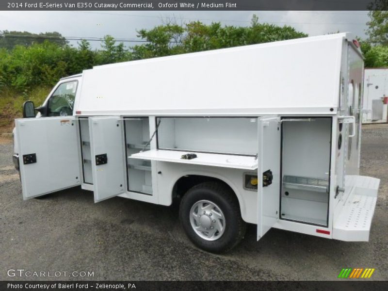 Oxford White / Medium Flint 2014 Ford E-Series Van E350 Cutaway Commercial