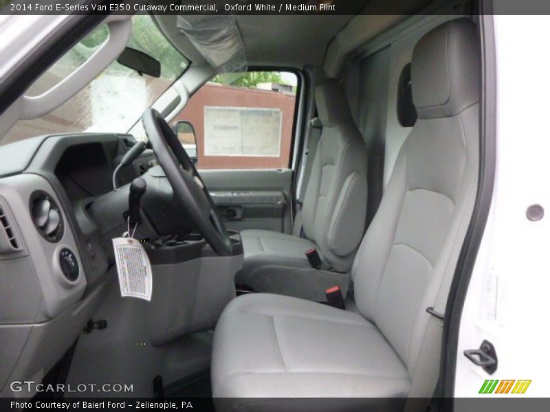 Oxford White / Medium Flint 2014 Ford E-Series Van E350 Cutaway Commercial