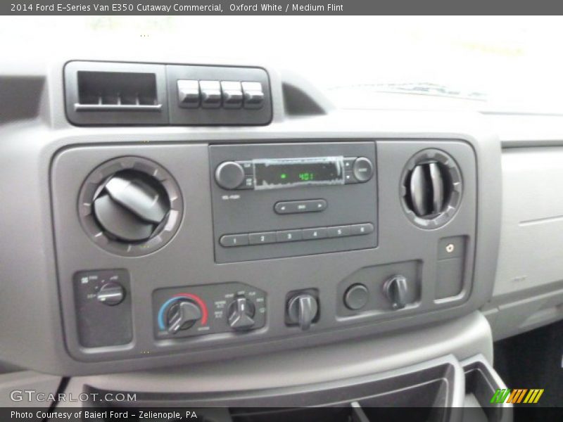 Oxford White / Medium Flint 2014 Ford E-Series Van E350 Cutaway Commercial