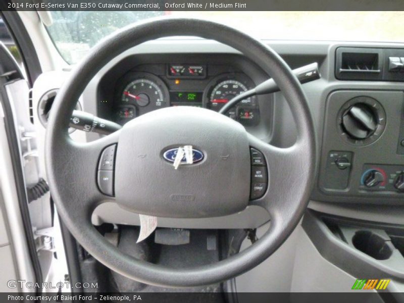 Oxford White / Medium Flint 2014 Ford E-Series Van E350 Cutaway Commercial