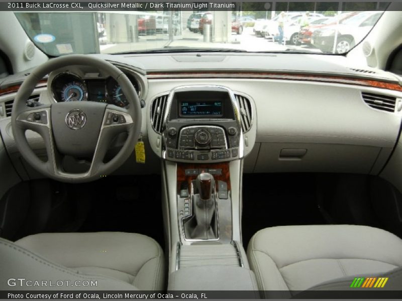Quicksilver Metallic / Dark Titanium/Light Titanium 2011 Buick LaCrosse CXL
