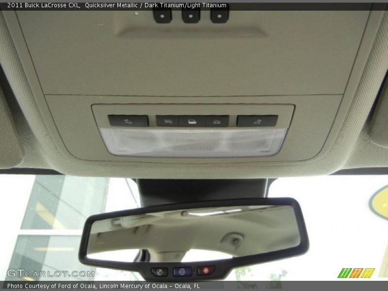 Quicksilver Metallic / Dark Titanium/Light Titanium 2011 Buick LaCrosse CXL