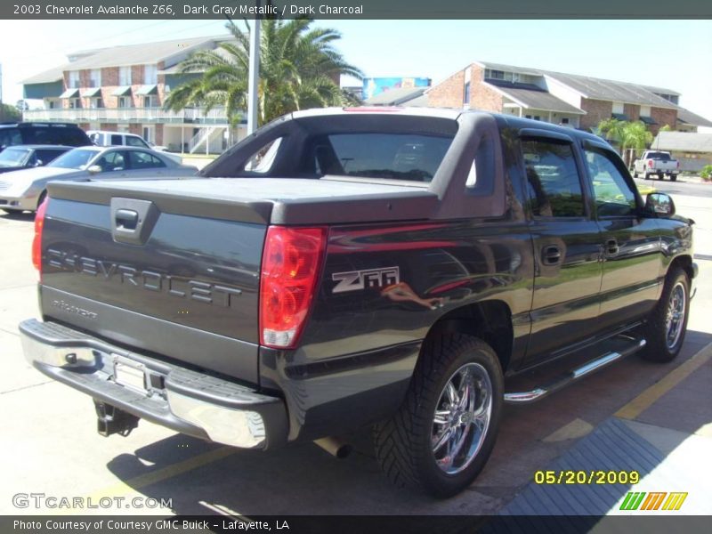 Dark Gray Metallic / Dark Charcoal 2003 Chevrolet Avalanche Z66