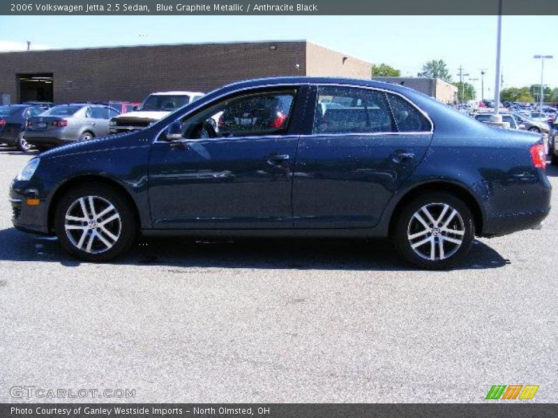 Blue Graphite Metallic / Anthracite Black 2006 Volkswagen Jetta 2.5 Sedan