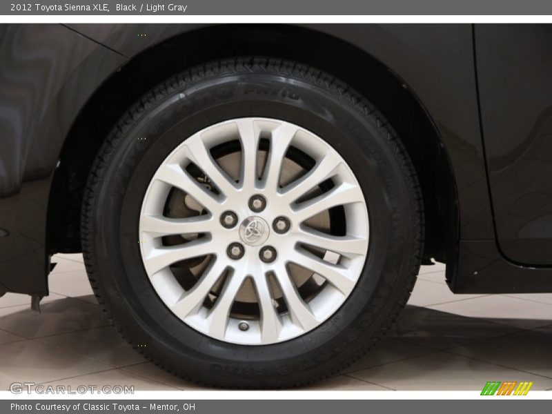  2012 Sienna XLE Wheel