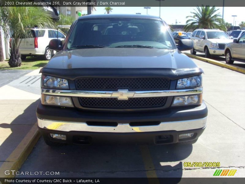 Dark Gray Metallic / Dark Charcoal 2003 Chevrolet Avalanche Z66