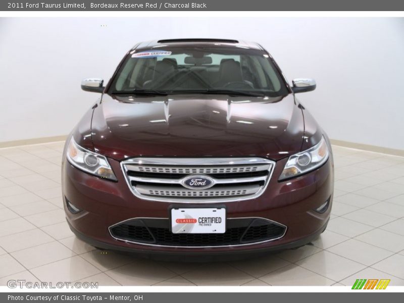 Bordeaux Reserve Red / Charcoal Black 2011 Ford Taurus Limited