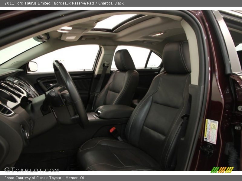 Bordeaux Reserve Red / Charcoal Black 2011 Ford Taurus Limited