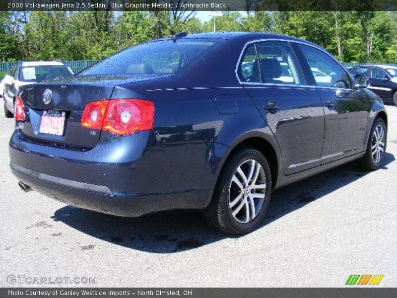 Blue Graphite Metallic / Anthracite Black 2006 Volkswagen Jetta 2.5 Sedan