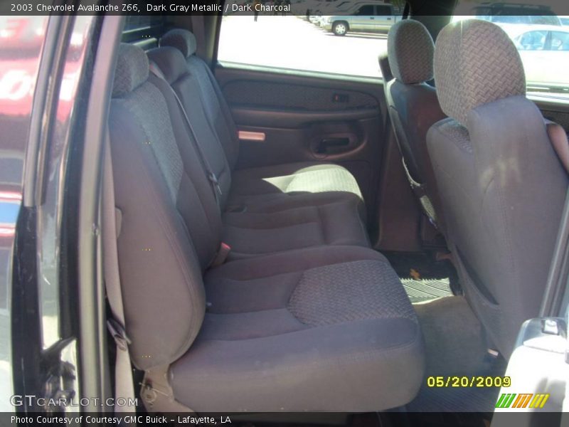 Dark Gray Metallic / Dark Charcoal 2003 Chevrolet Avalanche Z66