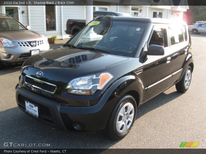 Shadow Black / Black Cloth 2010 Kia Soul 1.6