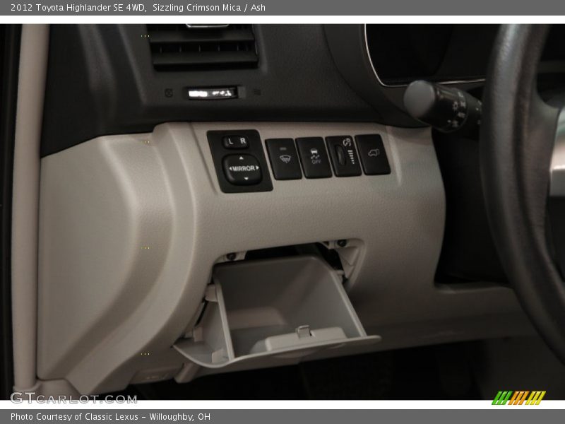 Sizzling Crimson Mica / Ash 2012 Toyota Highlander SE 4WD