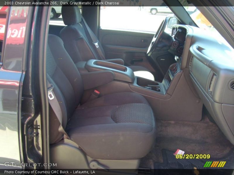 Dark Gray Metallic / Dark Charcoal 2003 Chevrolet Avalanche Z66