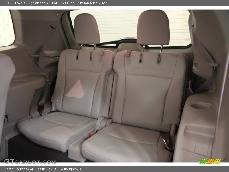 Sizzling Crimson Mica / Ash 2012 Toyota Highlander SE 4WD