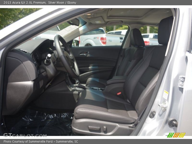 Silver Moon / Ebony 2013 Acura ILX 2.0L Premium