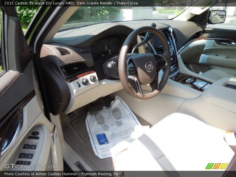  2015 Escalade ESV Luxury 4WD Shale/Cocoa Interior