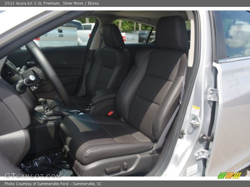 Silver Moon / Ebony 2013 Acura ILX 2.0L Premium