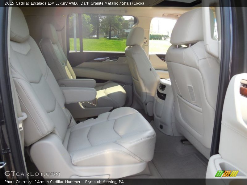 Rear Seat of 2015 Escalade ESV Luxury 4WD