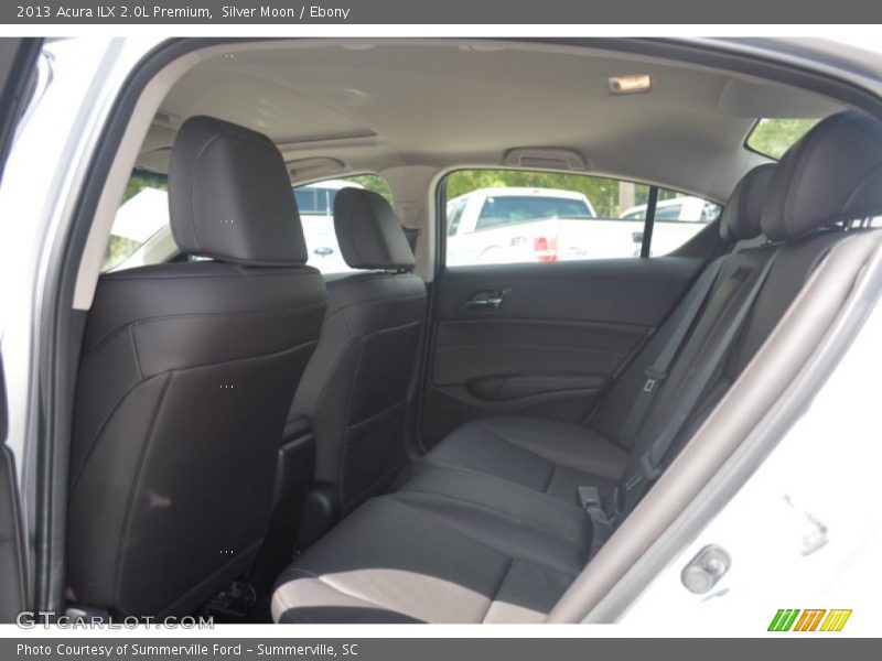Silver Moon / Ebony 2013 Acura ILX 2.0L Premium
