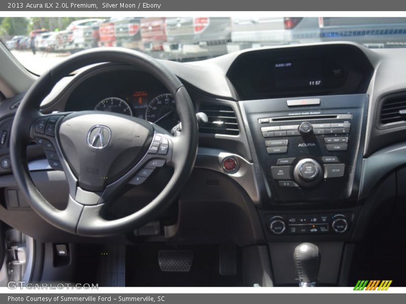 Silver Moon / Ebony 2013 Acura ILX 2.0L Premium