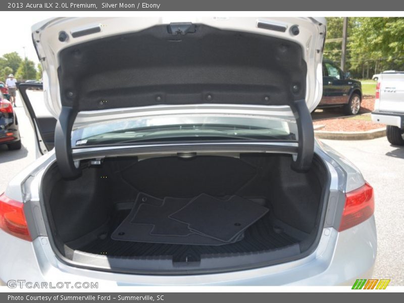 Silver Moon / Ebony 2013 Acura ILX 2.0L Premium