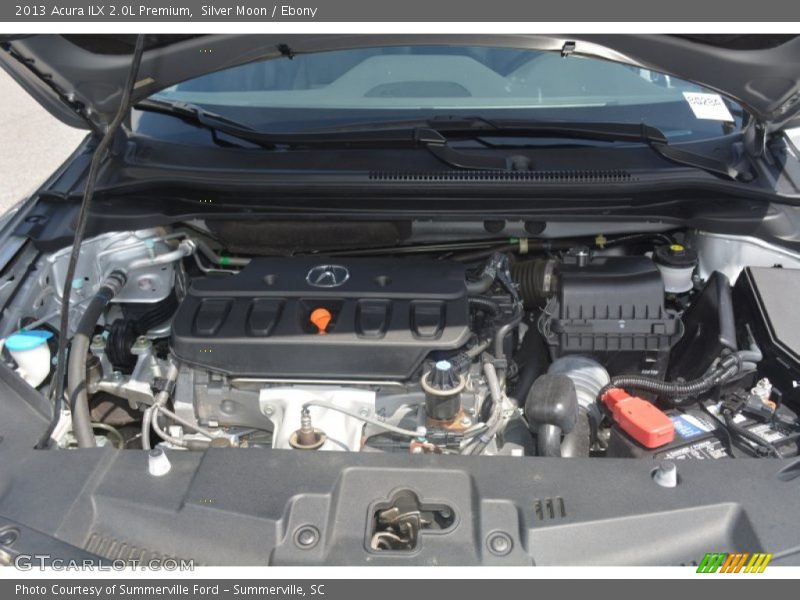 Silver Moon / Ebony 2013 Acura ILX 2.0L Premium
