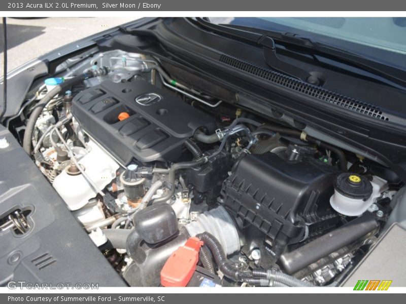 Silver Moon / Ebony 2013 Acura ILX 2.0L Premium