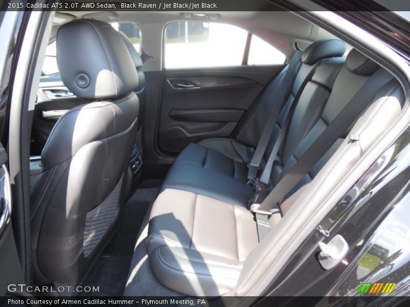 Black Raven / Jet Black/Jet Black 2015 Cadillac ATS 2.0T AWD Sedan