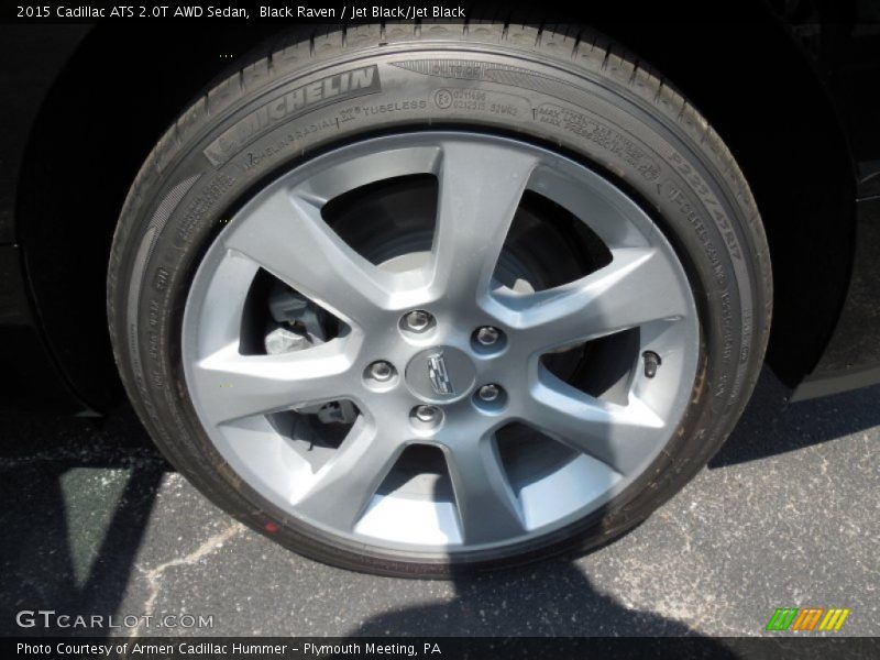 Black Raven / Jet Black/Jet Black 2015 Cadillac ATS 2.0T AWD Sedan