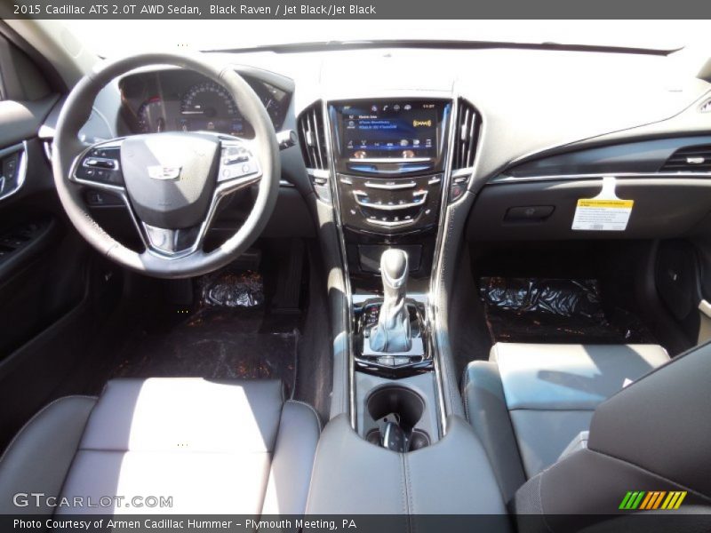 Black Raven / Jet Black/Jet Black 2015 Cadillac ATS 2.0T AWD Sedan