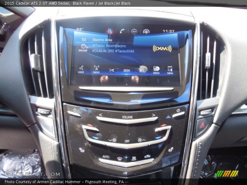 Black Raven / Jet Black/Jet Black 2015 Cadillac ATS 2.0T AWD Sedan