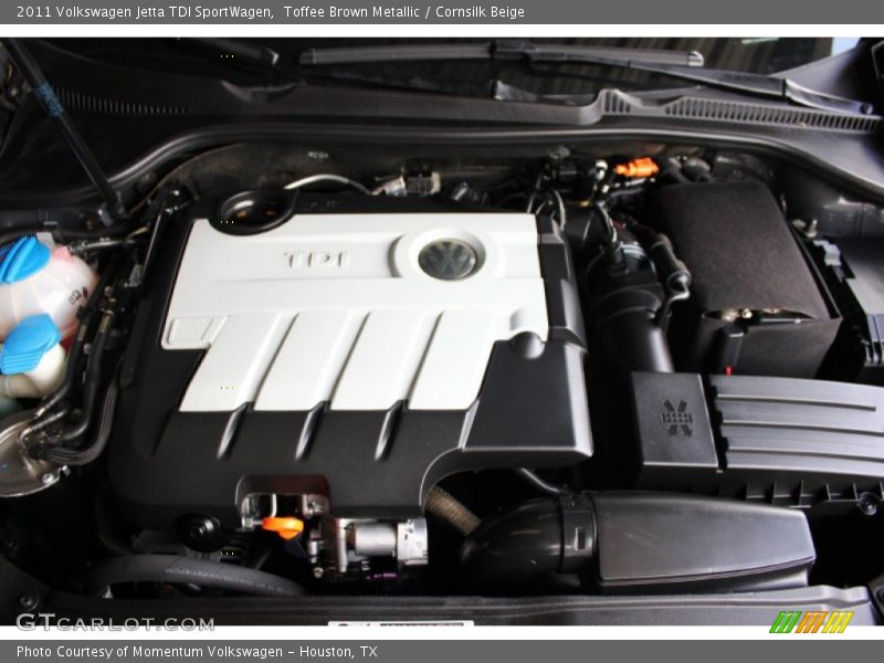 Toffee Brown Metallic / Cornsilk Beige 2011 Volkswagen Jetta TDI SportWagen