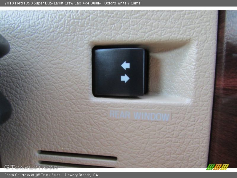 Oxford White / Camel 2010 Ford F350 Super Duty Lariat Crew Cab 4x4 Dually