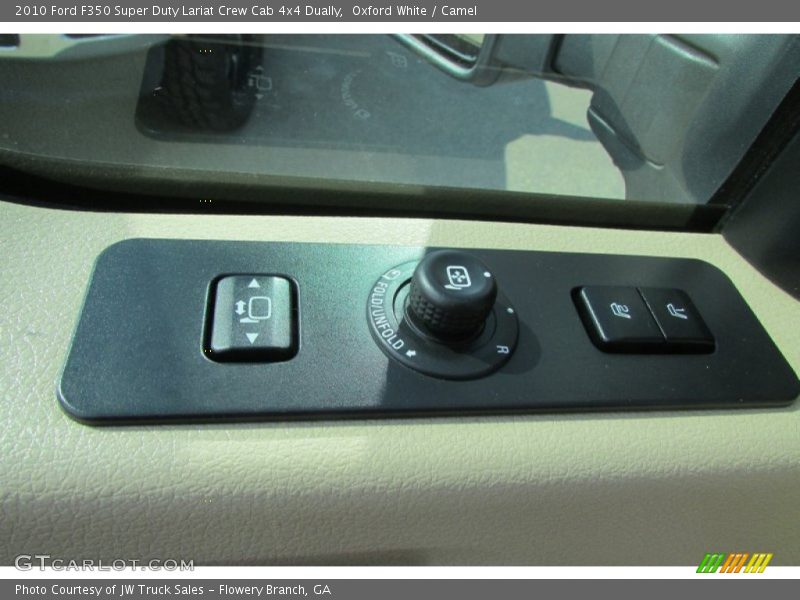 Oxford White / Camel 2010 Ford F350 Super Duty Lariat Crew Cab 4x4 Dually