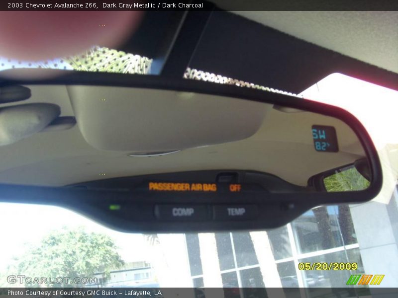 Dark Gray Metallic / Dark Charcoal 2003 Chevrolet Avalanche Z66