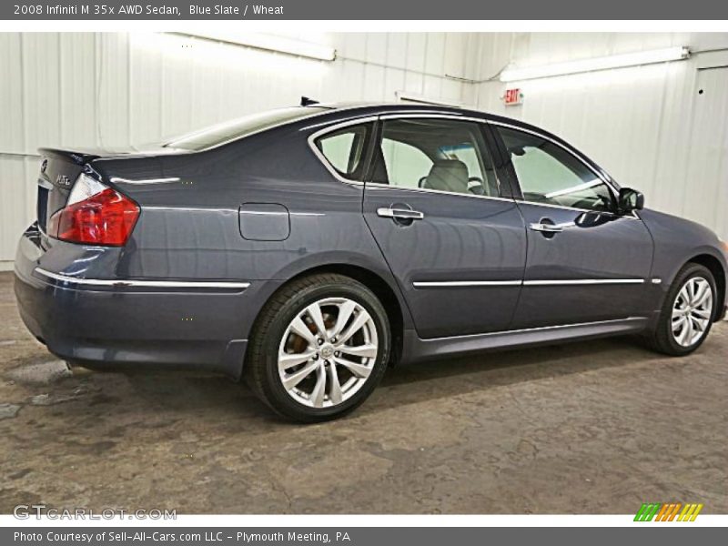 Blue Slate / Wheat 2008 Infiniti M 35x AWD Sedan