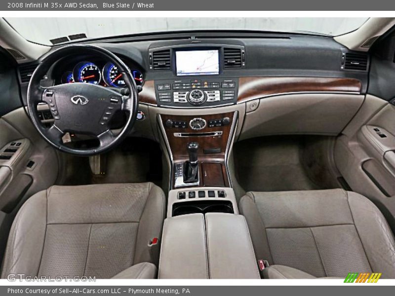 Blue Slate / Wheat 2008 Infiniti M 35x AWD Sedan