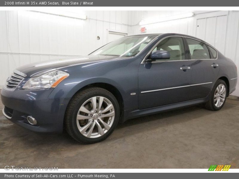 Blue Slate / Wheat 2008 Infiniti M 35x AWD Sedan