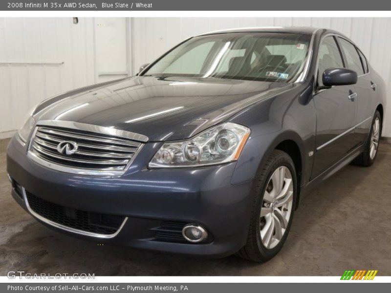 Blue Slate / Wheat 2008 Infiniti M 35x AWD Sedan