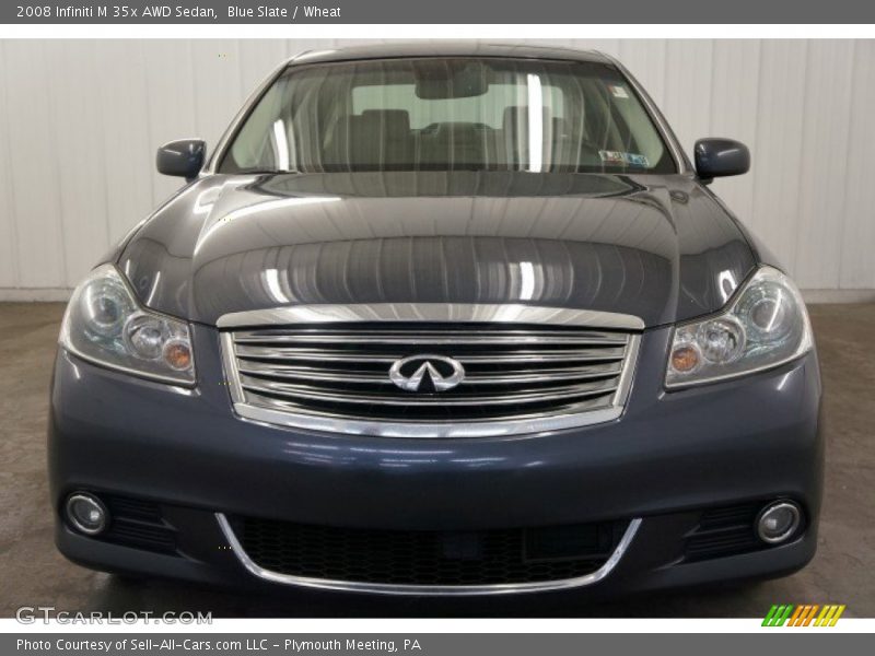 Blue Slate / Wheat 2008 Infiniti M 35x AWD Sedan