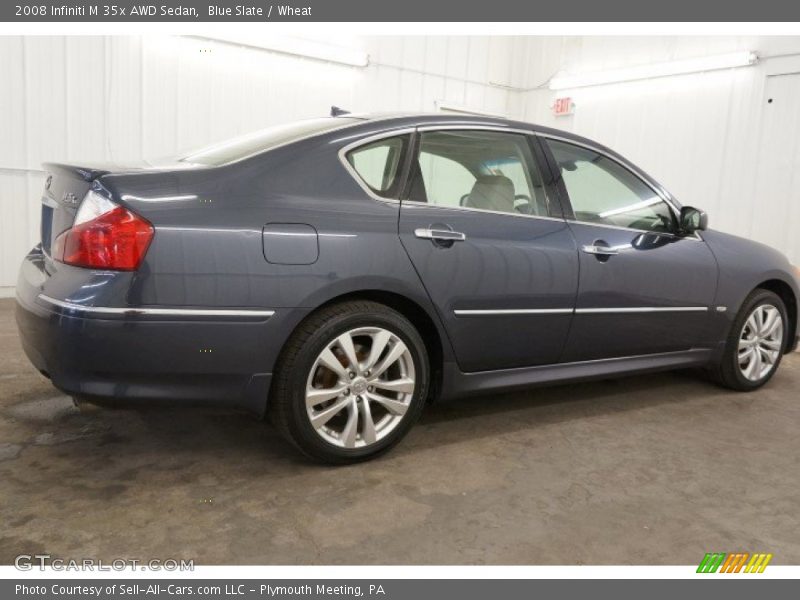 Blue Slate / Wheat 2008 Infiniti M 35x AWD Sedan