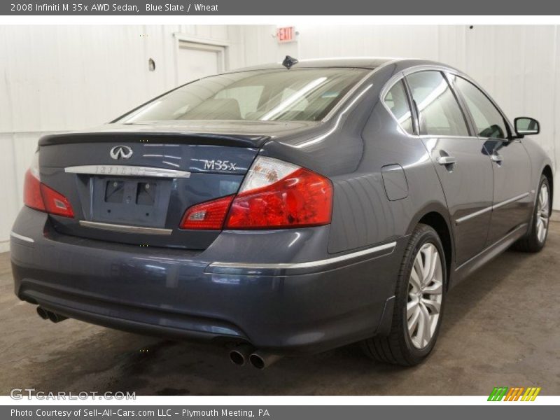 Blue Slate / Wheat 2008 Infiniti M 35x AWD Sedan