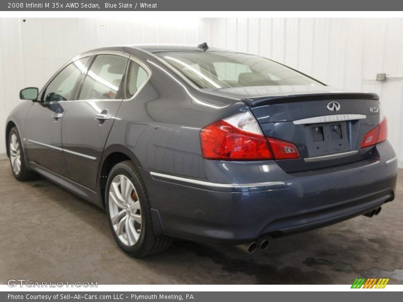 Blue Slate / Wheat 2008 Infiniti M 35x AWD Sedan