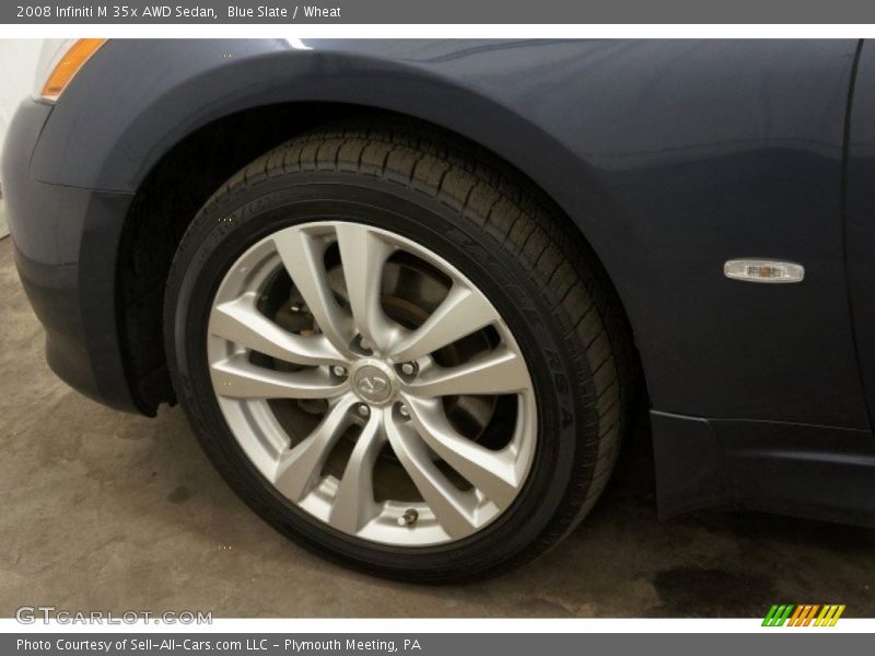 Blue Slate / Wheat 2008 Infiniti M 35x AWD Sedan