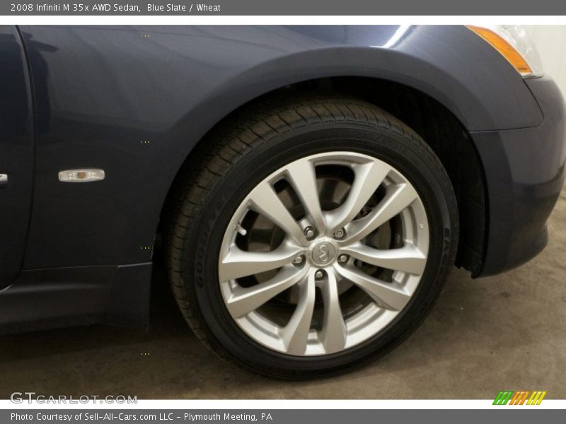 Blue Slate / Wheat 2008 Infiniti M 35x AWD Sedan
