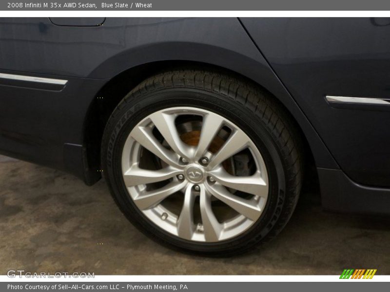 Blue Slate / Wheat 2008 Infiniti M 35x AWD Sedan